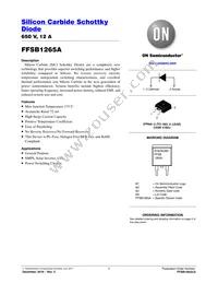 FFSB1265A Datasheet Cover