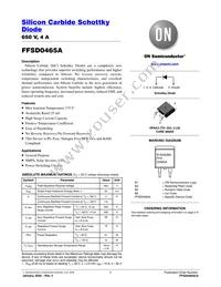 FFSD0465A Datasheet Cover