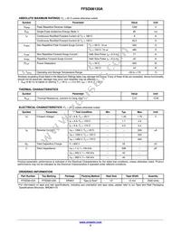 FFSD08120A Datasheet Page 2