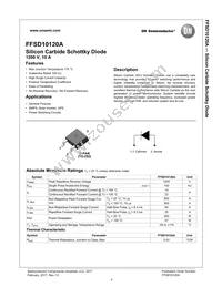 FFSD10120A Datasheet Page 2