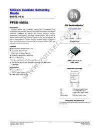 FFSD1065A Datasheet Cover