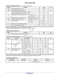 FFSH10120A-F085 Datasheet Page 2