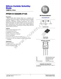 FFSH15120ADN-F155 Datasheet Cover