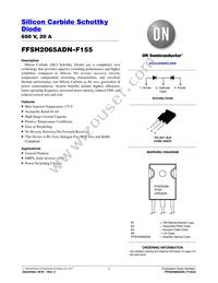 FFSH2065ADN-F155 Datasheet Cover