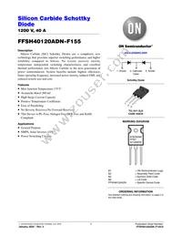 FFSH40120ADN-F155 Datasheet Cover
