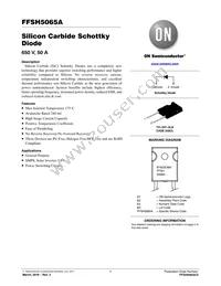 FFSH5065A Datasheet Cover