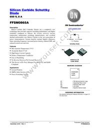 FFSM0865A Datasheet Cover