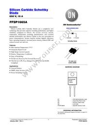 FFSP1665A Datasheet Cover