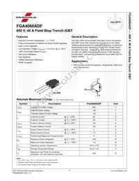 FGA4060ADF Datasheet Page 2