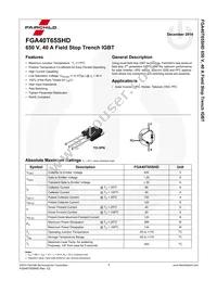 FGA40T65SHD Datasheet Page 2