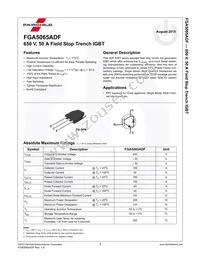 FGA5065ADF Datasheet Page 2