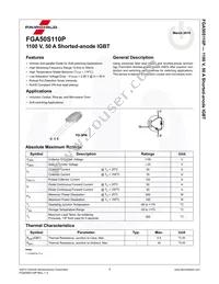 FGA50S110P Datasheet Page 2