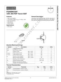 FGA90N33ATTU Datasheet Cover