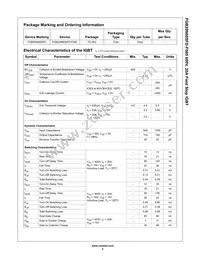 FGB20N60SFD-F085 Datasheet Page 2