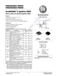 FGB3040G2-F085C Datasheet Cover