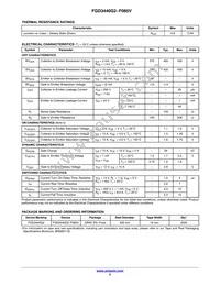 FGD3440G2-F085V Datasheet Page 2