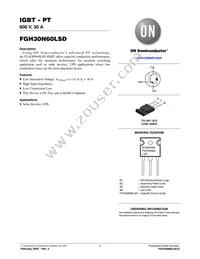 FGH30N60LSDTU Datasheet Cover