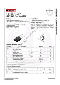 FGH40N60SMDF Cover