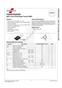 FGH40T65SHDF-F155 Datasheet Page 2