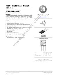 FGH75T65SHDT-F155 Datasheet Cover