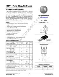 FGH75T65SQDNL4 Datasheet Cover