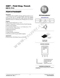 FGH75T65SQDT-F155 Datasheet Cover