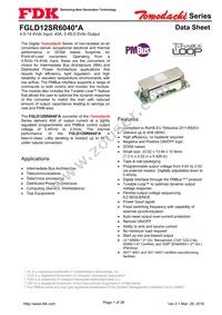 FGLD12SR6040PA Datasheet Cover