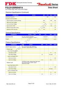 FGLD12SR6040PA Datasheet Page 4