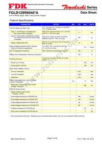 FGLD12SR6040PA Datasheet Page 5