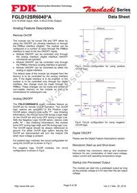 FGLD12SR6040PA Datasheet Page 8