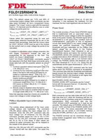 FGLD12SR6040PA Datasheet Page 17