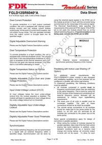FGLS12SR6040PA Datasheet Page 11
