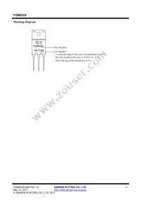 FGM622S Datasheet Page 11