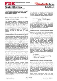 FGMD12SR6020PA Datasheet Page 17