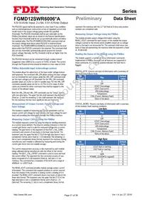 FGMD12SWR6006PA Datasheet Page 21