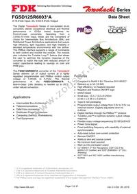 FGSD12SR6003PA Datasheet Cover