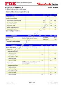 FGSD12SR6003PA Datasheet Page 4