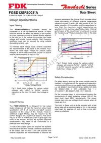 FGSD12SR6003PA Datasheet Page 7