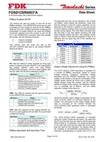 FGSD12SR6003PA Datasheet Page 14