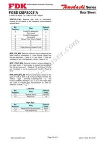 FGSD12SR6003PA Datasheet Page 19