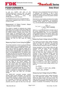 FGSD12SR6006PA Datasheet Page 17