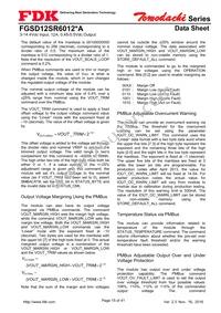 FGSD12SR6012PA Datasheet Page 15