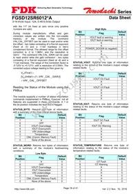 FGSD12SR6012PA Datasheet Page 18