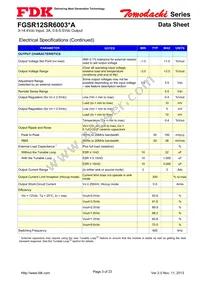 FGSR12SR6003PA Datasheet Page 3