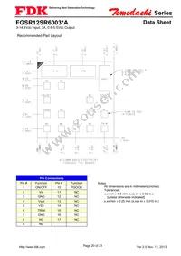 FGSR12SR6003PA Datasheet Page 20