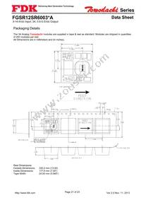 FGSR12SR6003PA Datasheet Page 21