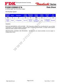 FGSR12SR6012PA Datasheet Page 23