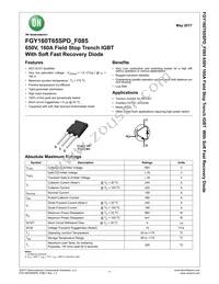 FGY160T65SPD-F085 Datasheet Page 2
