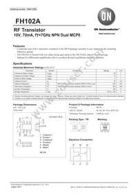 FH102A-TR-E Datasheet Cover