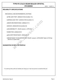 FH1200004 Datasheet Page 4